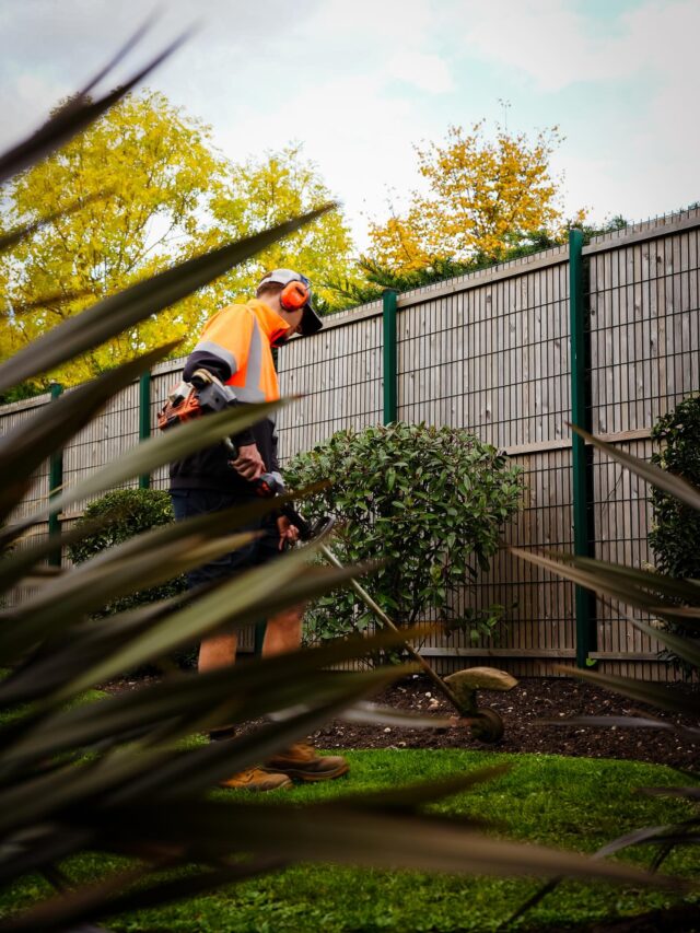 Couple of action shots taken back in early October at one of our commercial sites we maintain.